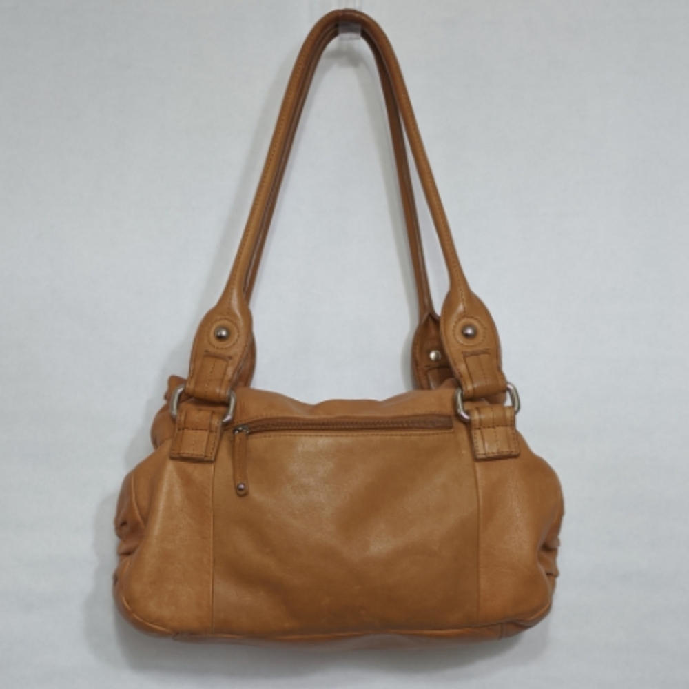 Tignanello soft leather satchel shoulder bag - Picture 3 of 8